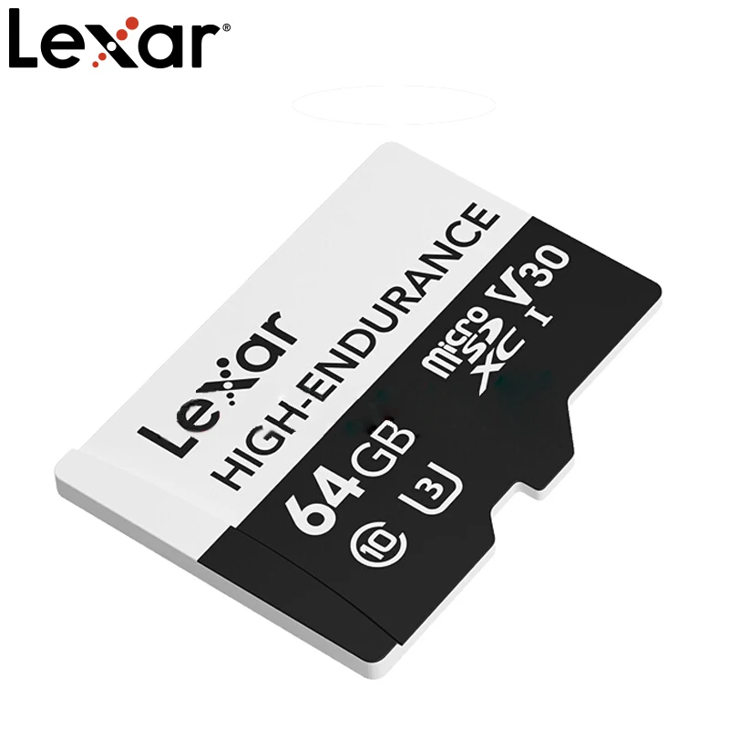 Lexar высокая выносливость Micro SD карта 667x памяти 32 Гб TF 64 SDXC UHS-II 100 МБ/с./с