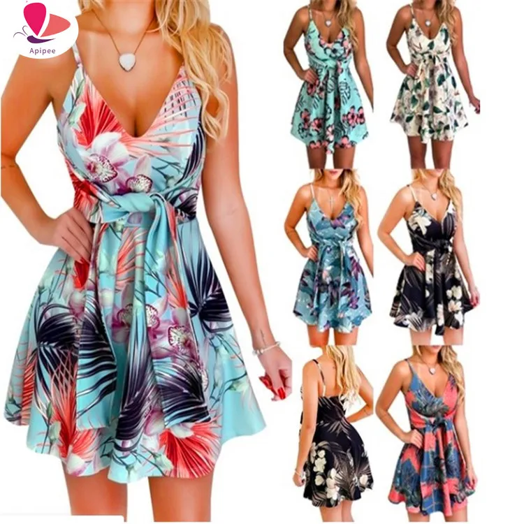 

Женские летние облегающие платья с коротким рукавом и цветочным принтом, вечерние Клубные ночные платья, женское платье