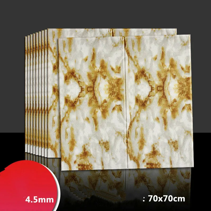 

10pcs room decoration Mediterranean style DIY PE Foam 3D wall sticker Wood Effect Self-adhesive Wall Sticker Home Decor