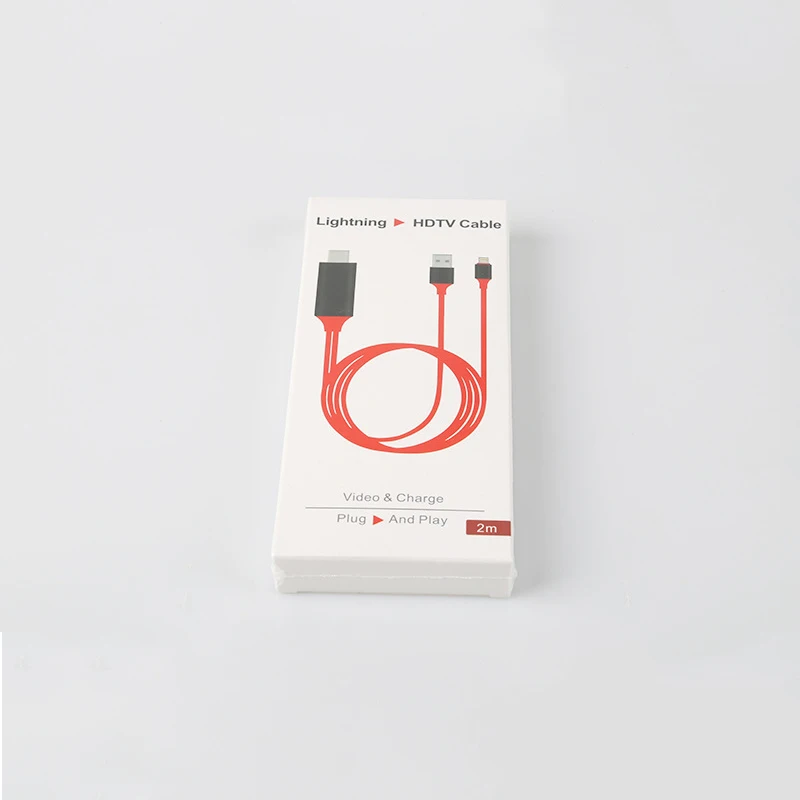 8 Pin к HDMI кабель HD ТВ цифровой av-адаптер Lightning 2 м USB 1080P умная розетка конвертер для