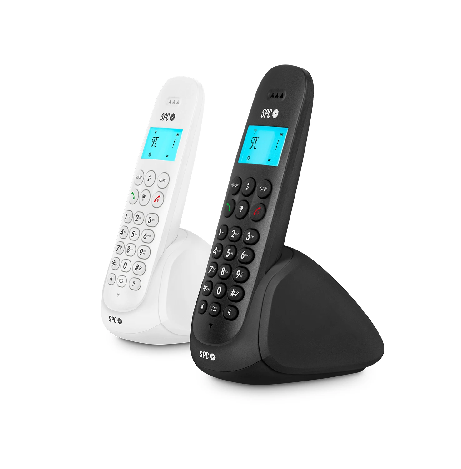 Беспроводной телефон SPC NTETIN0097 7310N 1 x RJ11 черный|Телефоны| |