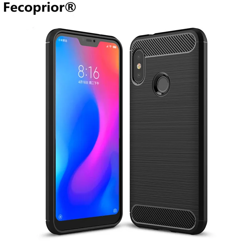 A2Lite Case For Xiaomi Mi A2 Lite / Redmi 6 Pro 6Pro Back Cover Carbon Fiber Luxury Protective Armor Phone Celulars Coque |