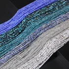 Граненые бусины 2x3 мм, бирюзовый апатит, лазурит, камень, колесо, бусины для изготовления ювелирных изделий, аксессуары сделай сам, ожерелья 15 дюймов