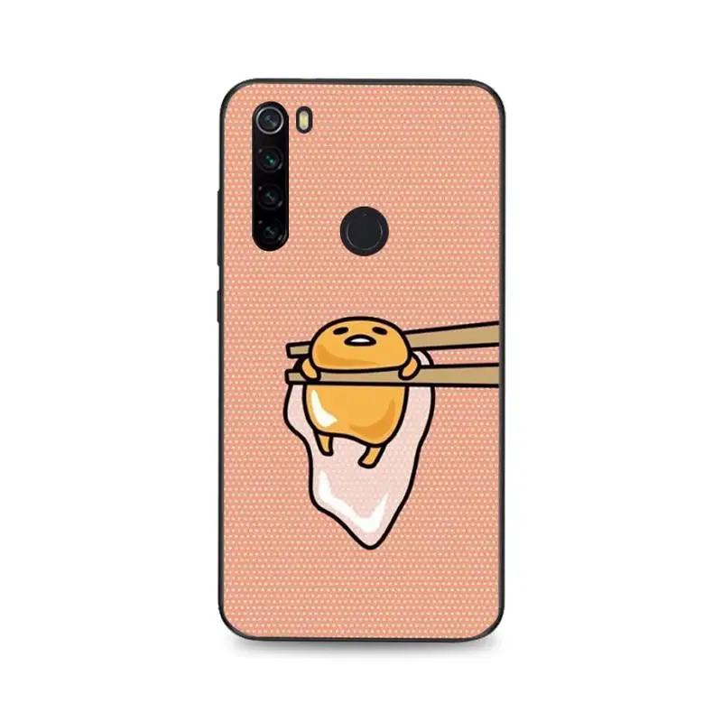 

YNDFCNB lovely gudetama lazy egg Novelty Phone Case For Xiaomi Redmi Note8T 7 9 Pro 5A Redmi4X 5A 6A 6 7 8 5Plus