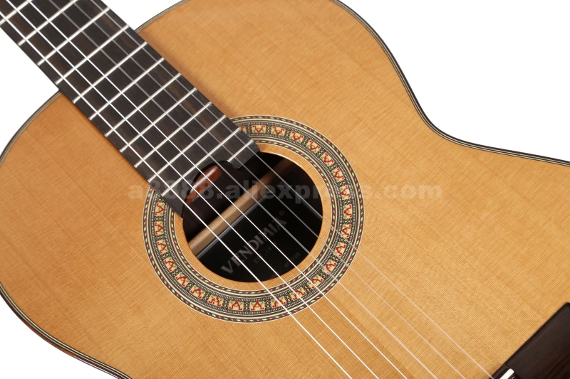 Профессиональная Акустическая классическая гитара ручной работы 39 дюймов