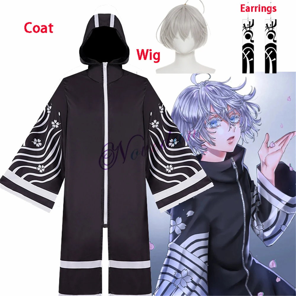 

Anime Tokyo Revengers Senju Kawaragi Robe Costume Brahman Rindou Haitani Cosplay Jacket Cloak Men Women Kimono Uniform Coat