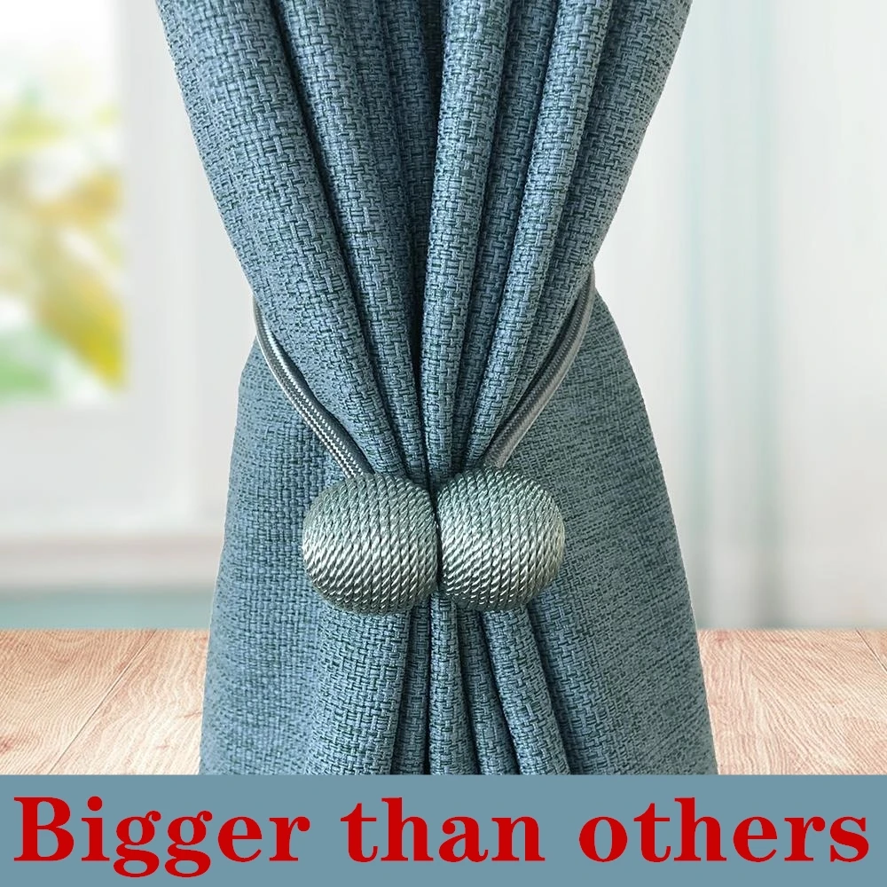 

Magnetic Ball New Pearl Curtain Simple Tie Rope Accessory Rods Accessoires Backs Holdbacks Buckle Clips Hook Holder Home Decor