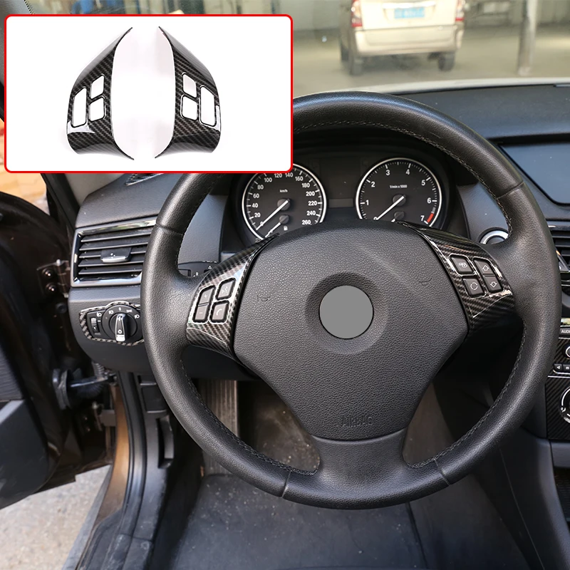ABS Автомобильная рамка кнопки рулевого колеса для BMW X1 E84 2010 2013 E90 E92 3 серии 2005 2012