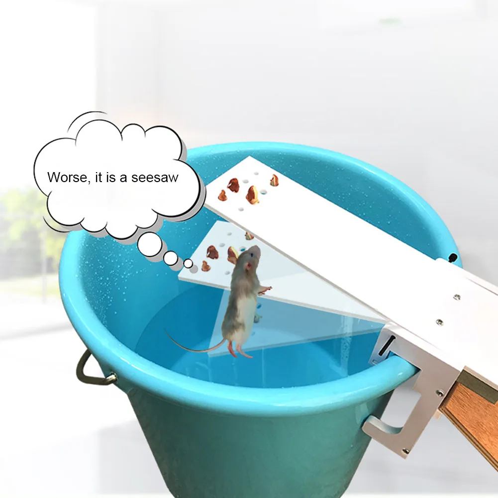 Ловушка для мышей Seesaw ловушка вредителей крыс быстрого уничтожения приманка