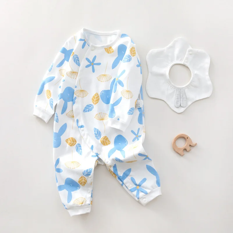 

Newborn Baby Girl Clothes Pure Cotton Baby Bodysuit Autumn Long Sleeve Romper For Boys And Girls Winter Infant Baby Clothes