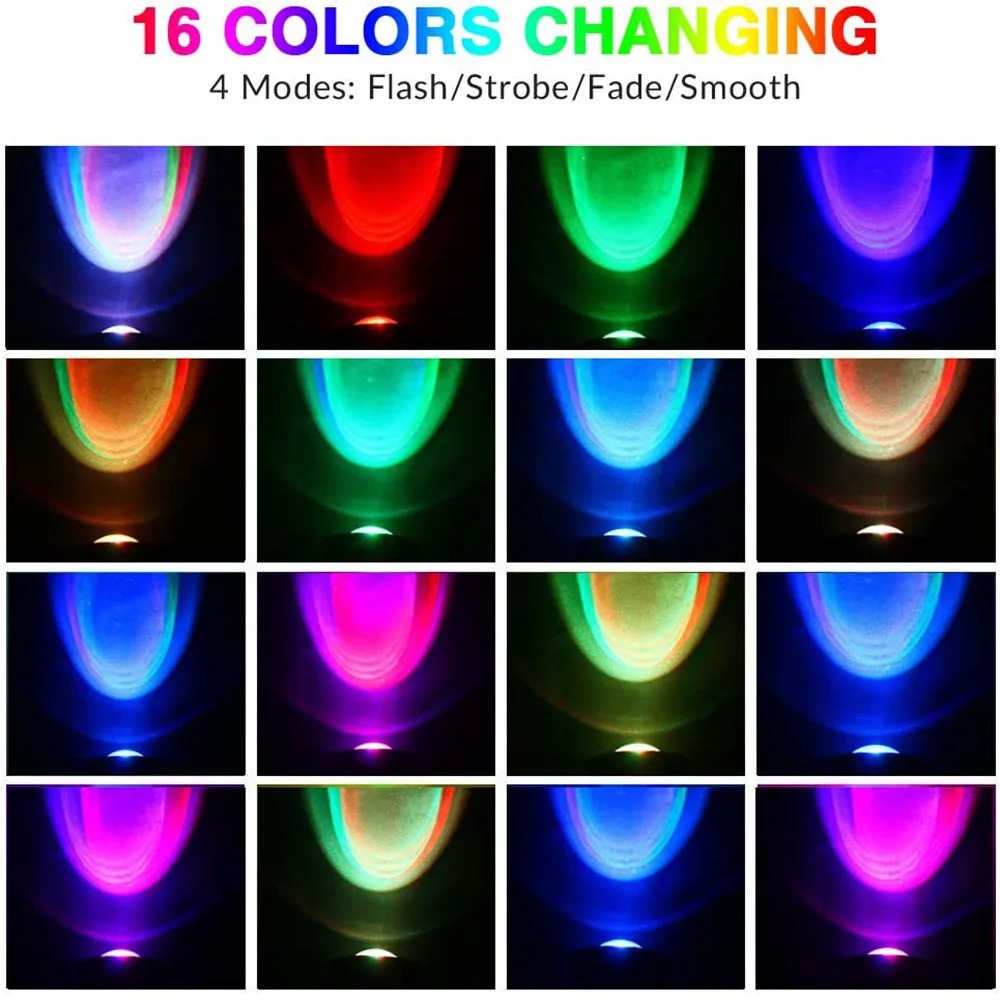 Подводный светильник для бассейна RGB Светодиодный прожектор фонтан свет