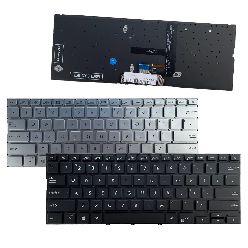 

US Backlit Laptop keyboard for ASUS Zenbook 14 UX433 UX433F UX433FA UX433FN UX433FL UX434 U4300F English