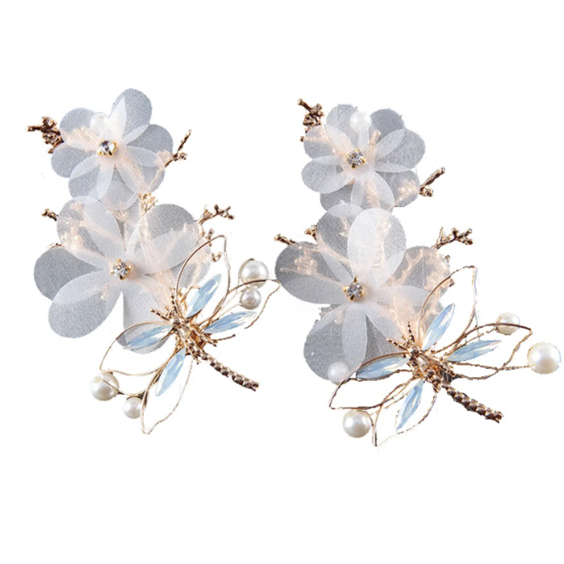 Свадебное украшение элегантная кисточка цветочный боковой зажим антикварная