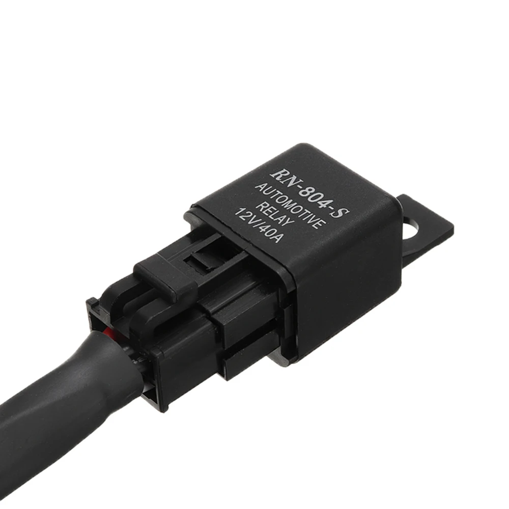 2m Auto Car Cable Pure Copper Refit Wiring Harness Kit 40a 12v Switch Relay Blade Fuse for 72W-300W LED Light Bar Fog Lamp | Автомобили и