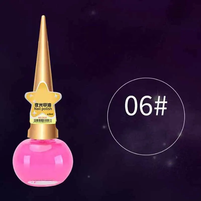 12 видов цветов 14 мл свечение ногтей в темноте лак нетоксичный флуоресцентный