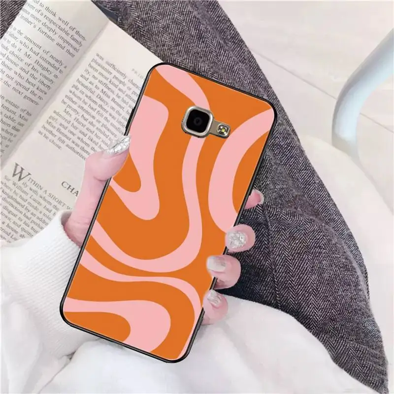 

Liquid Swirl Abstract Pattern in Beige and Sage Phone Case for Samsung A51 01 50 71 21S 70 31 40 30 10 20 S E 11 91 A7 A8 2018