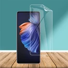 Для Tecno Camon 18 Premier P 18T прозрачная ТПУматовая Гидрогелевая Защитная пленка с полным покрытием и защитой от отпечатков пальцев (не стекло)