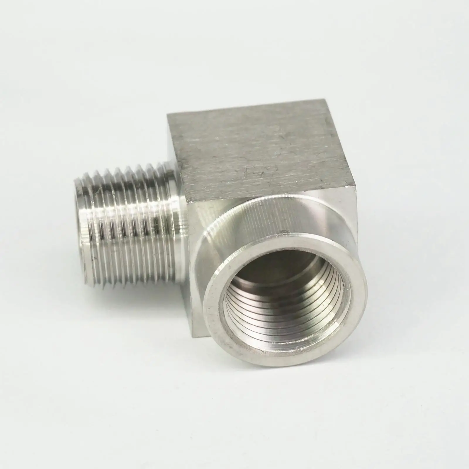 2800psi 1/2 &quotNPT Женский к мужскому угловой трубопровод фитинг 304 из нержавеющей стали