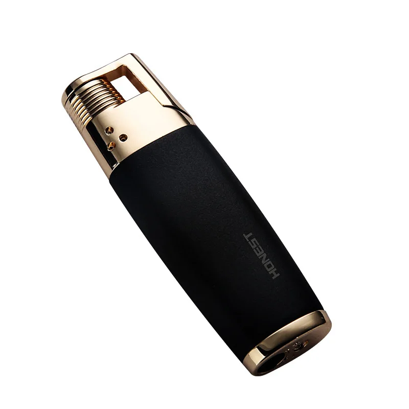 

Inflatable Lighter Personality Long Straight Into The Flame Creative Gift Outdoor Mini Portable Cigarette Accessories