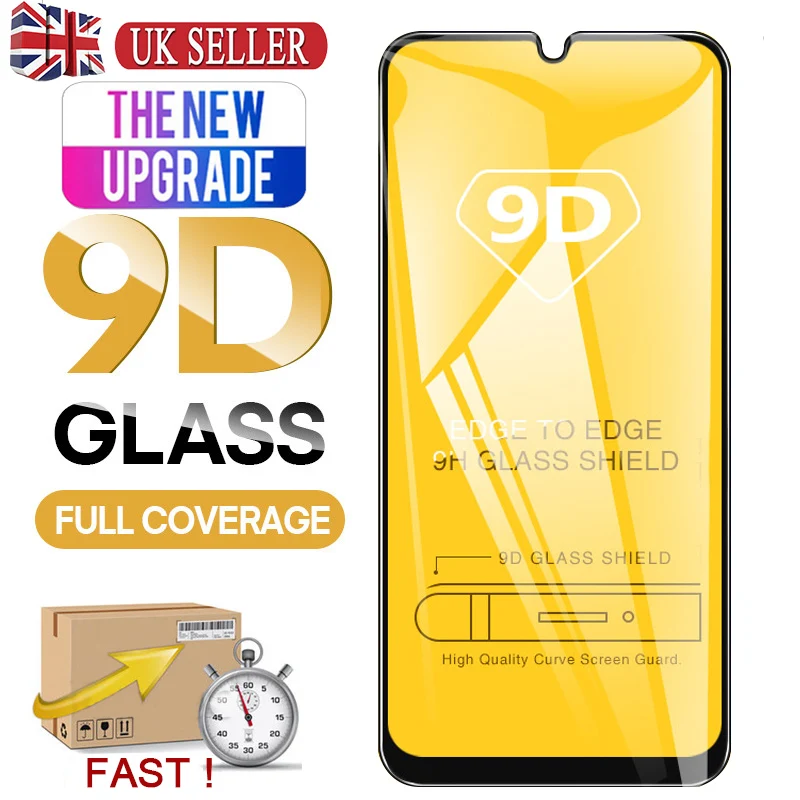 Округленными изогнутыми краями 9D полный тканевые Чехлы для samsung Galaxy A50 A40 A30 S10e A7 A750