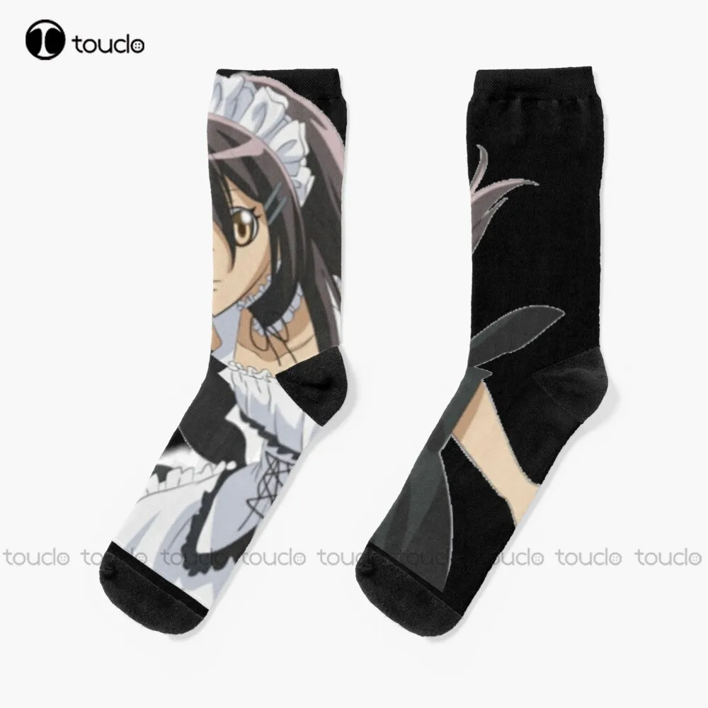 

Cute Misaki - Kaicho Wa Meido Sama Socks Women Socks Christmas Gift Custom Unisex Adult Teen Youth Socks Women Men Funny Sock