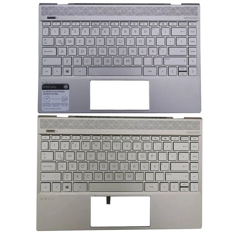 買取 95% 新ノートパソコンのパームレスト大文字米国バックライトキーボード Hp 羨望 13-ah 13-AH0006TU AH0008TU AH0013TX L24141-001 L24142-001