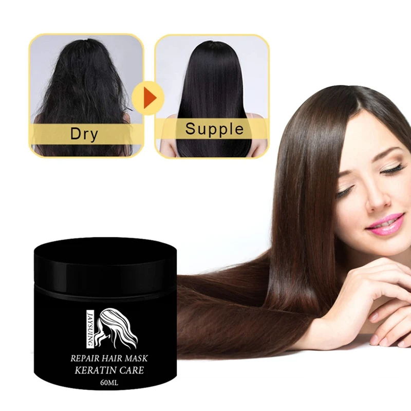 

60ml/120ml Magical Nourishing Hair Mask Repairs Damage Restore Soft All Hair Types Keratin Hair & Scalp Treatment for Hair Care