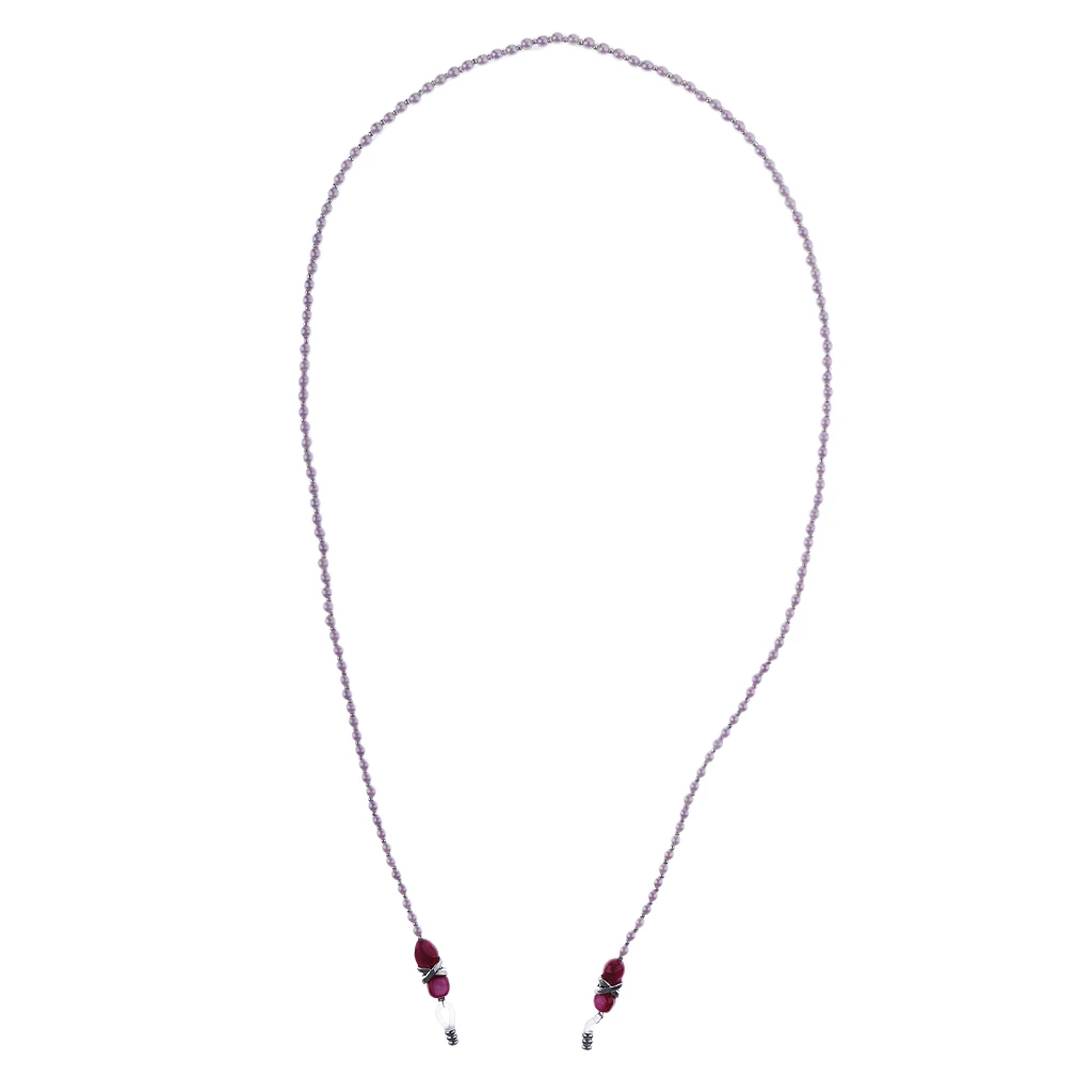 Роскошные Жемчужные бисерные очки с цепочкой держатель для солнцезащитных очков