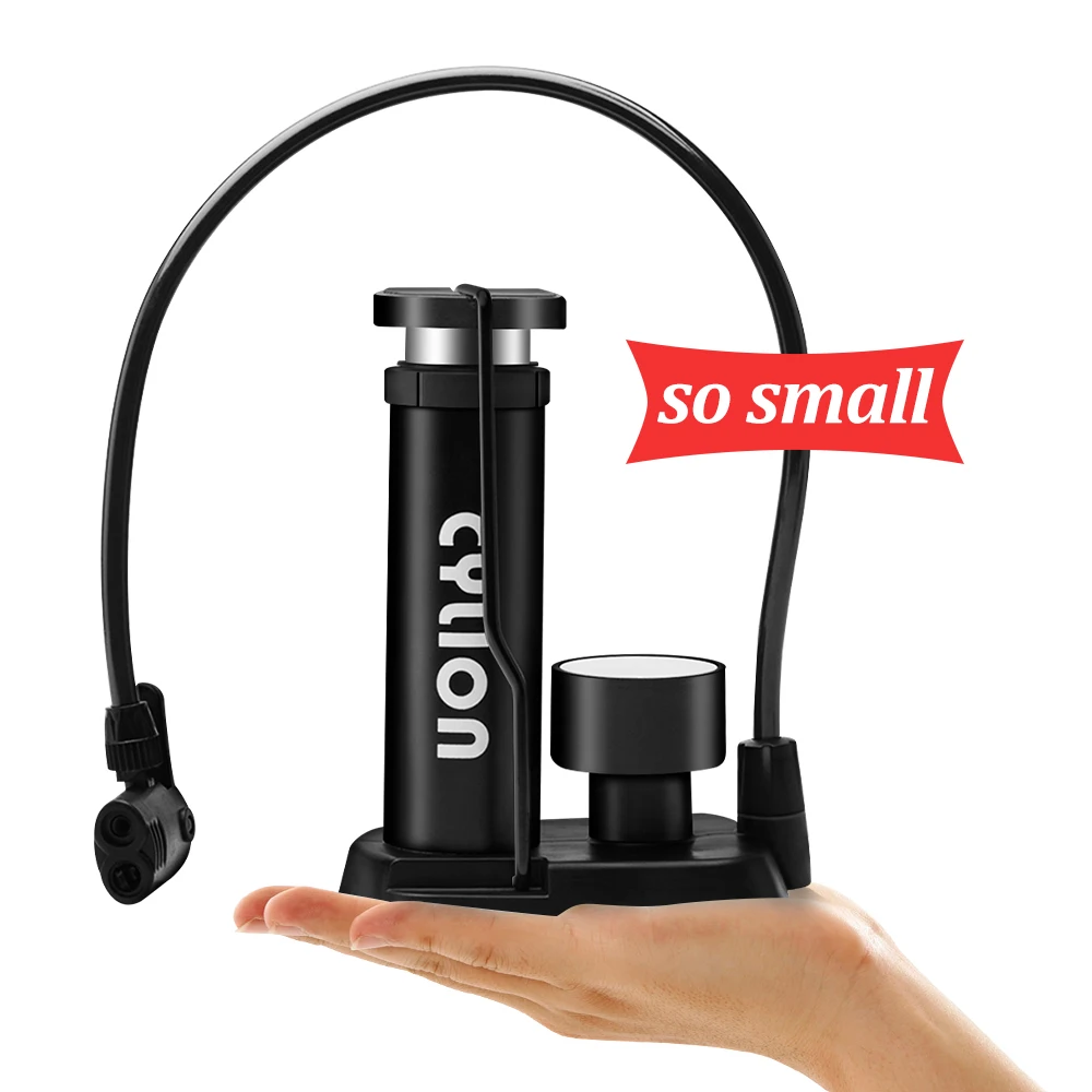 Мини мотоцикл для велосипела шин ножной насос портативный воздушный компрессор