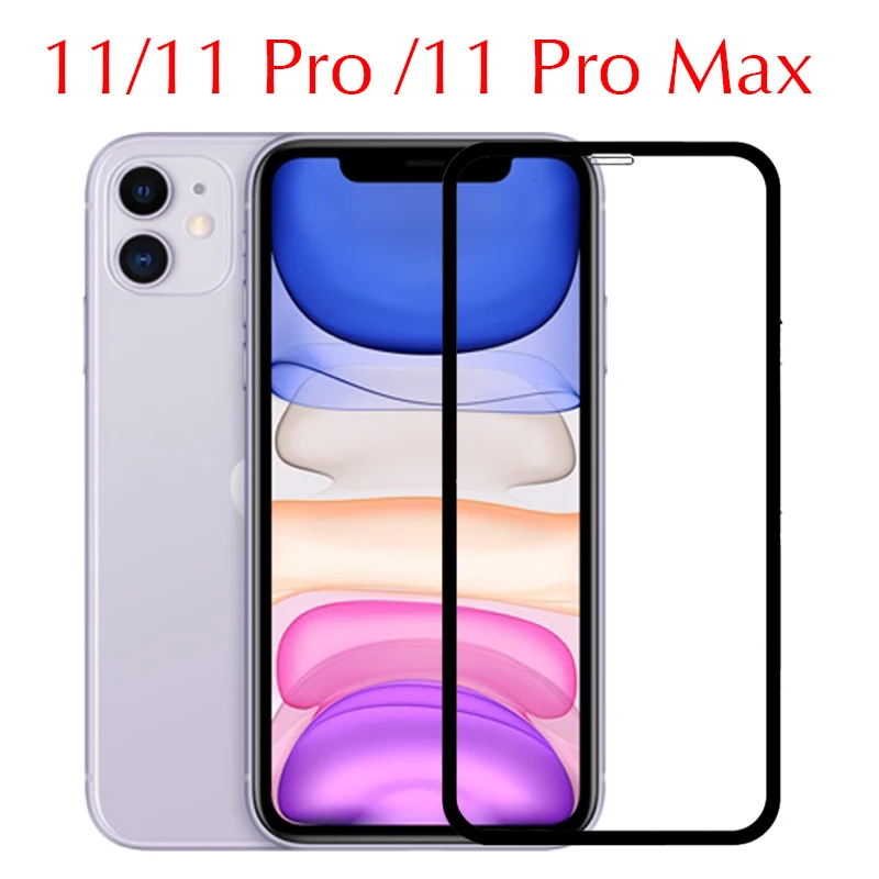 3D Защитное стекло для iphone 11 Pro закаленное стекло Gorilla glass a iphone 11 Pro Max iphone 11 жесткая пленка безопасная защита экрана 9H
