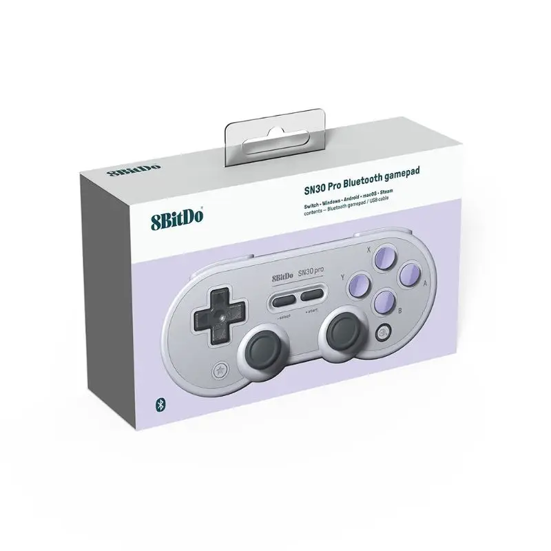 8bitdo SN30 pro Классическая Беспроводной Bluetooth джойстика геймпад Ретро пульт управления для nintendo переключатель ПК с системой андроида и Mac OS