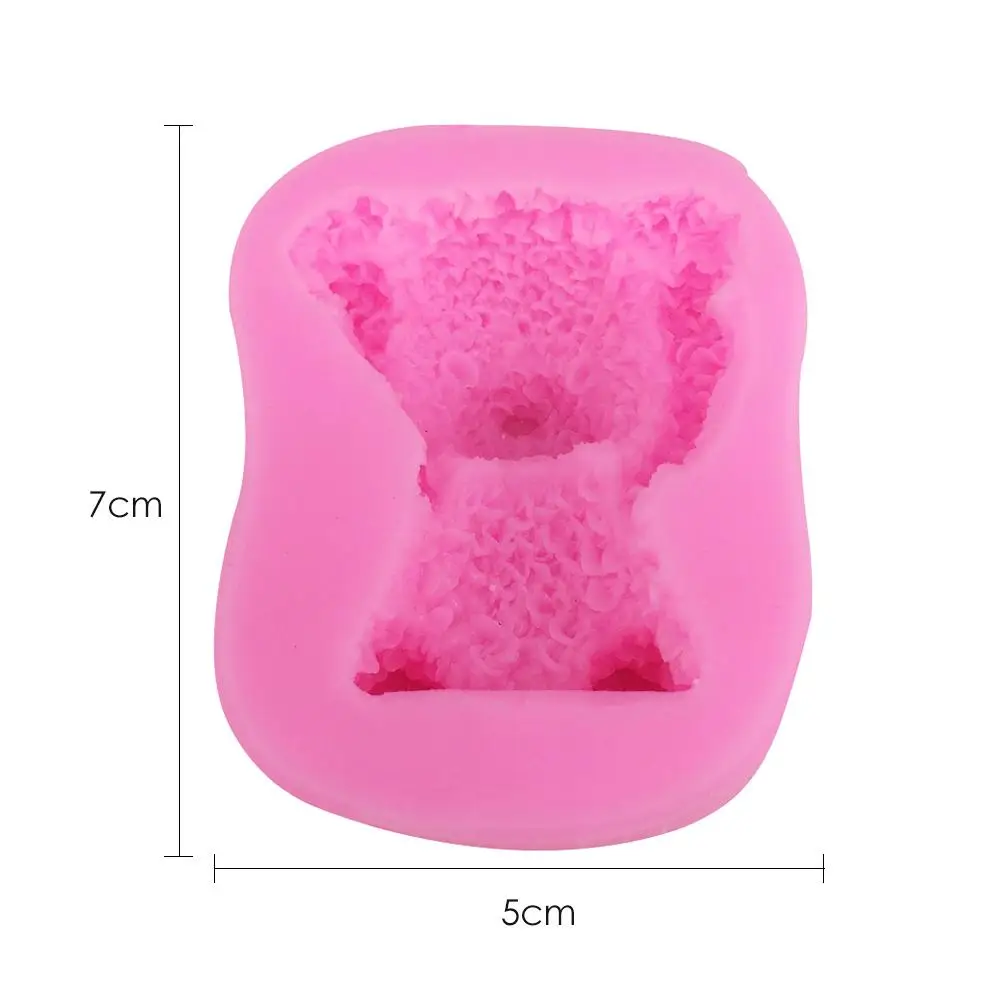 

Bear Gypsum Mold Silicone Mold Aromatherapy Craft Gift Molds DIY Baking Tools For Chocolate Cake Fondant Candy