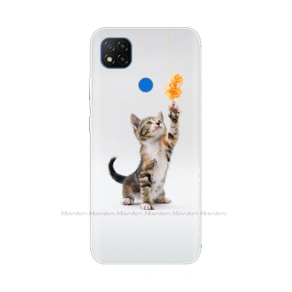 For Xiaomi Redmi 9C NFC Case Soft TPU Phone Back Cover On Redmi 9C 9 C NFC Silicon Coque Redmi9C NFC 2020 Bumper Shells Funda