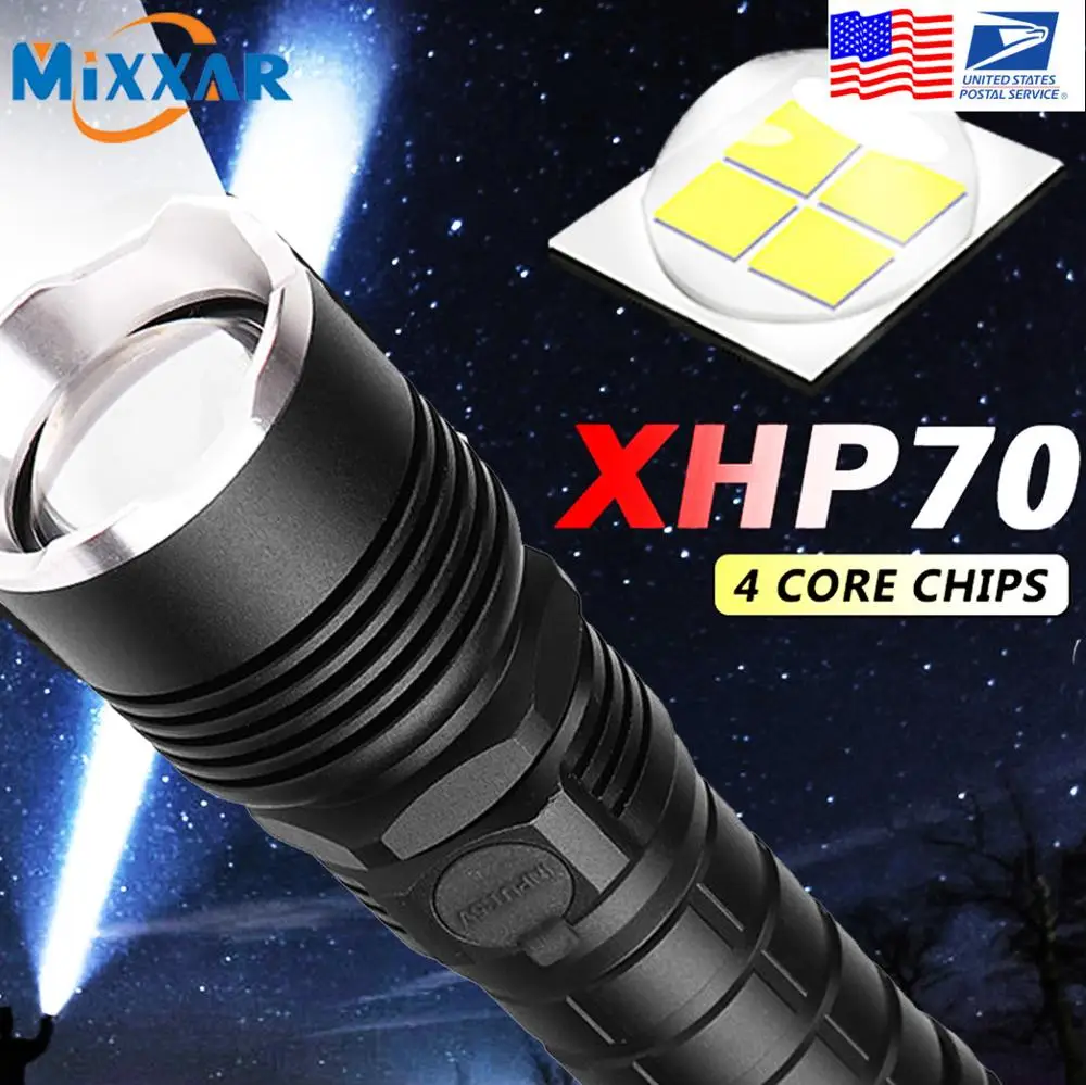 ZK20 дропшиппинг xhp70.2 светодиодный фонарик с зумом usb фонарь супер яркий xhp50 26650 фонарь на батарейках для кемпинга охоты
