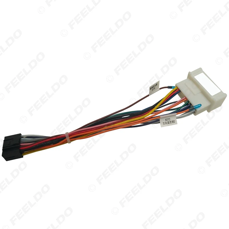 Автомобильная аудиосистема FEELDO 16-контактный DVD-плеер адаптер питания для Hyundai