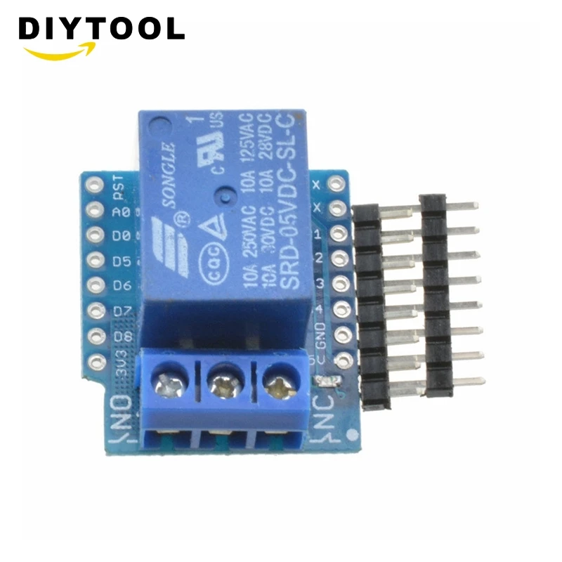 1 канальный релейный щит V2 версия 2 для WEMOS D1 mini ESP8266 WiFi модуль Arduino|Детали и
