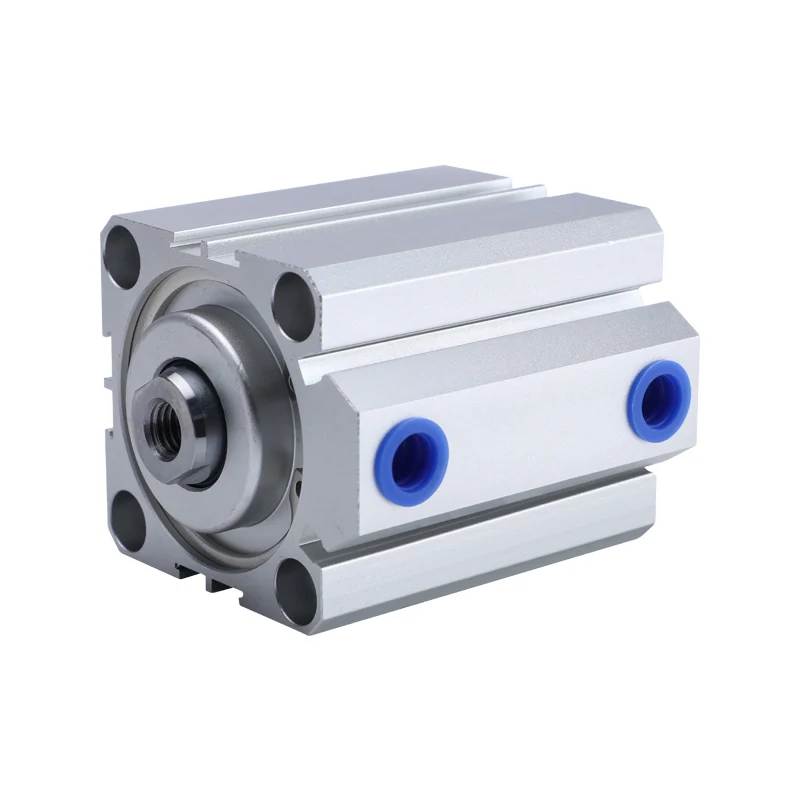 

SDA Pneumatic Air Pressure Compact Cylinder Bore 20/25/32/40/50/63/80 Stroke 5-50mm Double Acting Aluminum Alloy Cylinders