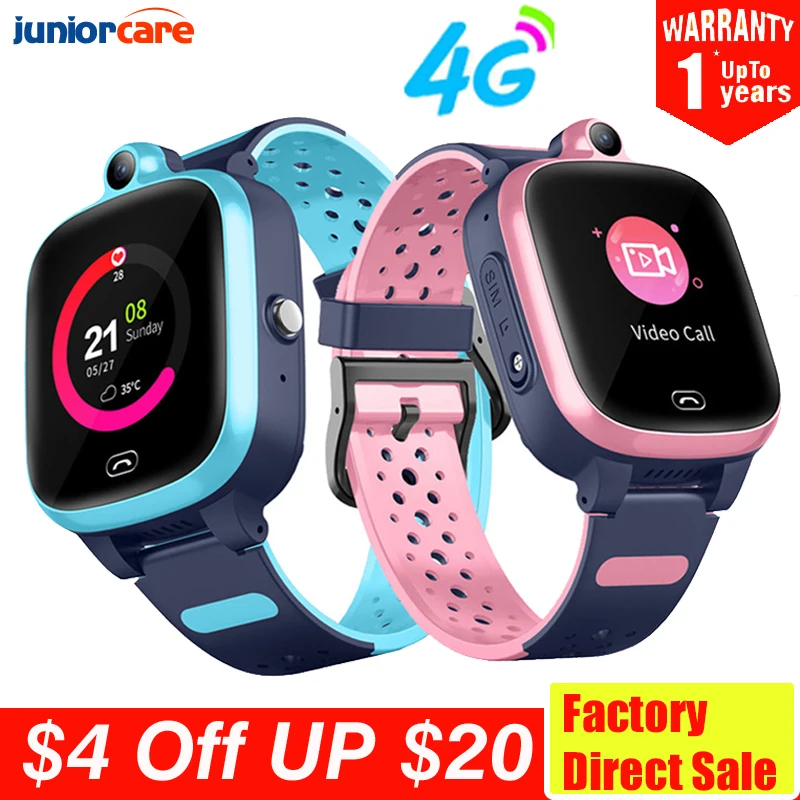 Детские Смарт-часы PK Y95 A36E 4G видеозвонки GPS Wi-Fi позиция водонепроницаемость IP67