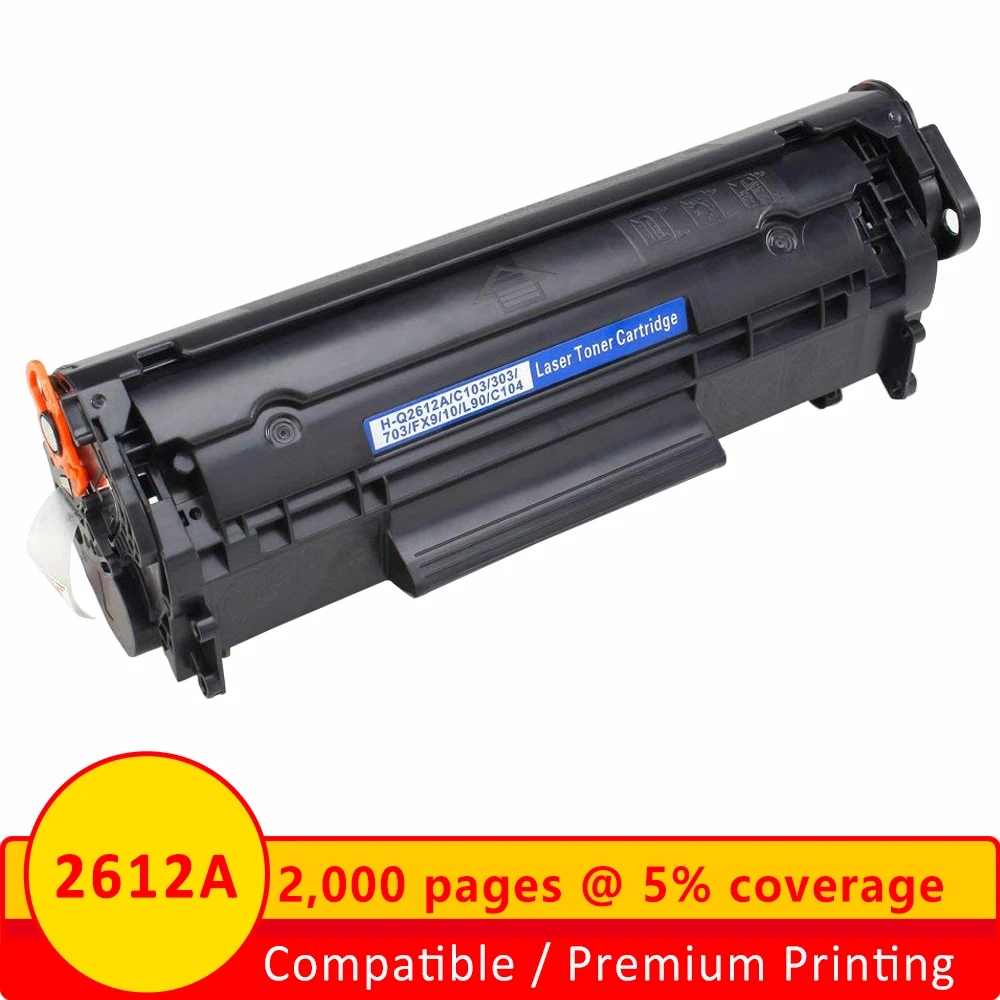 

Xiangyu для HP 2612A для hp 12a многоразовый картридж с тонером для HP LaserJet 1010 1012 1015 1020 1018 1022N 1022N 1022 3015