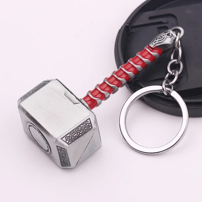 Металлический брелок Thor Hammer для ключей мужчин и женщин | Украшения аксессуары