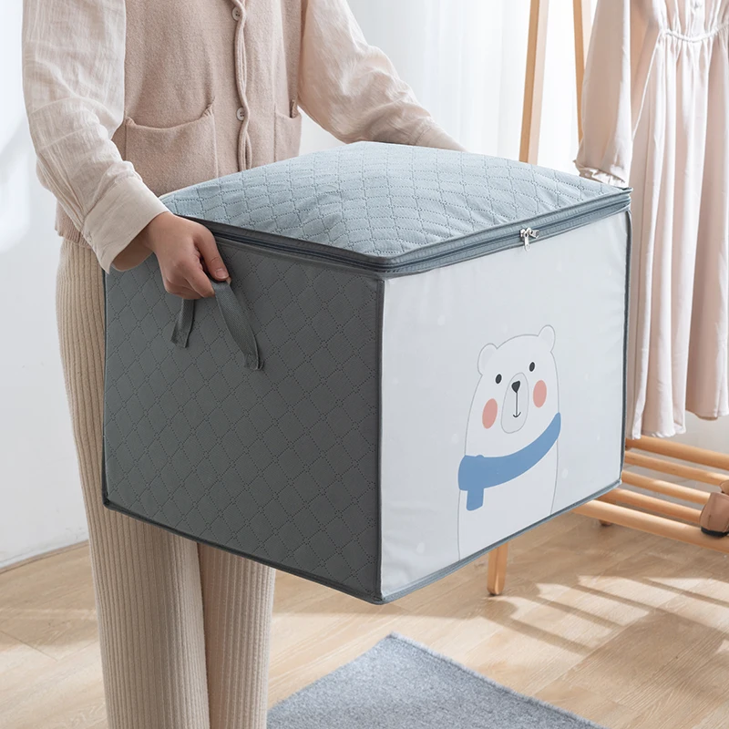Органайзер для одежды сумка хранения шкаф мультяшная портативная коробка