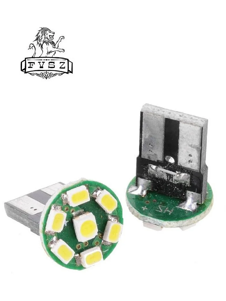 2 x T10 LED W5W 1206 4 5 W 7SMD автомобильная лампа для приборной панели автомобиля