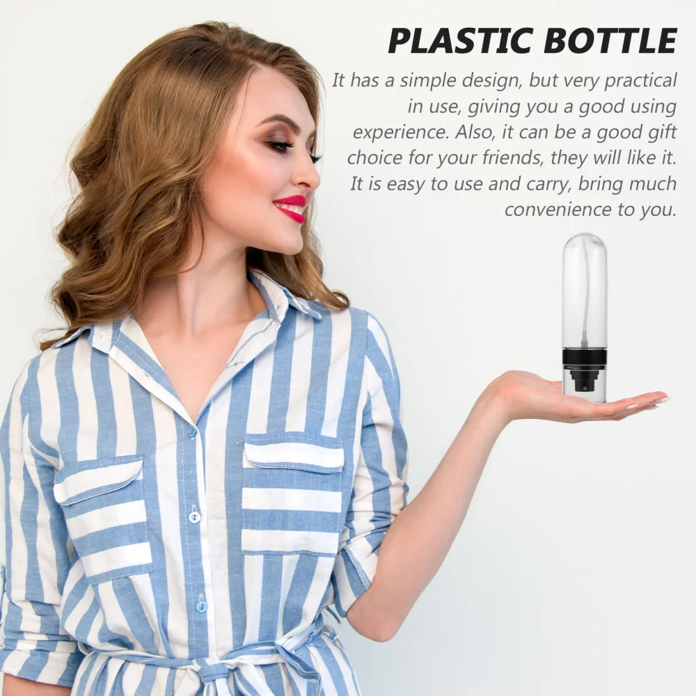 

4pcs 50ml Travel Spray Bottles Cosmetic Dispenser U Shape Refillable Bottles