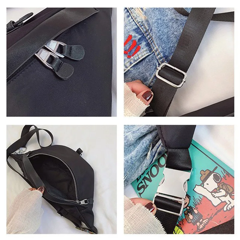 Женская поясная сумка Высококачественная нейлоновая Большая вместительная