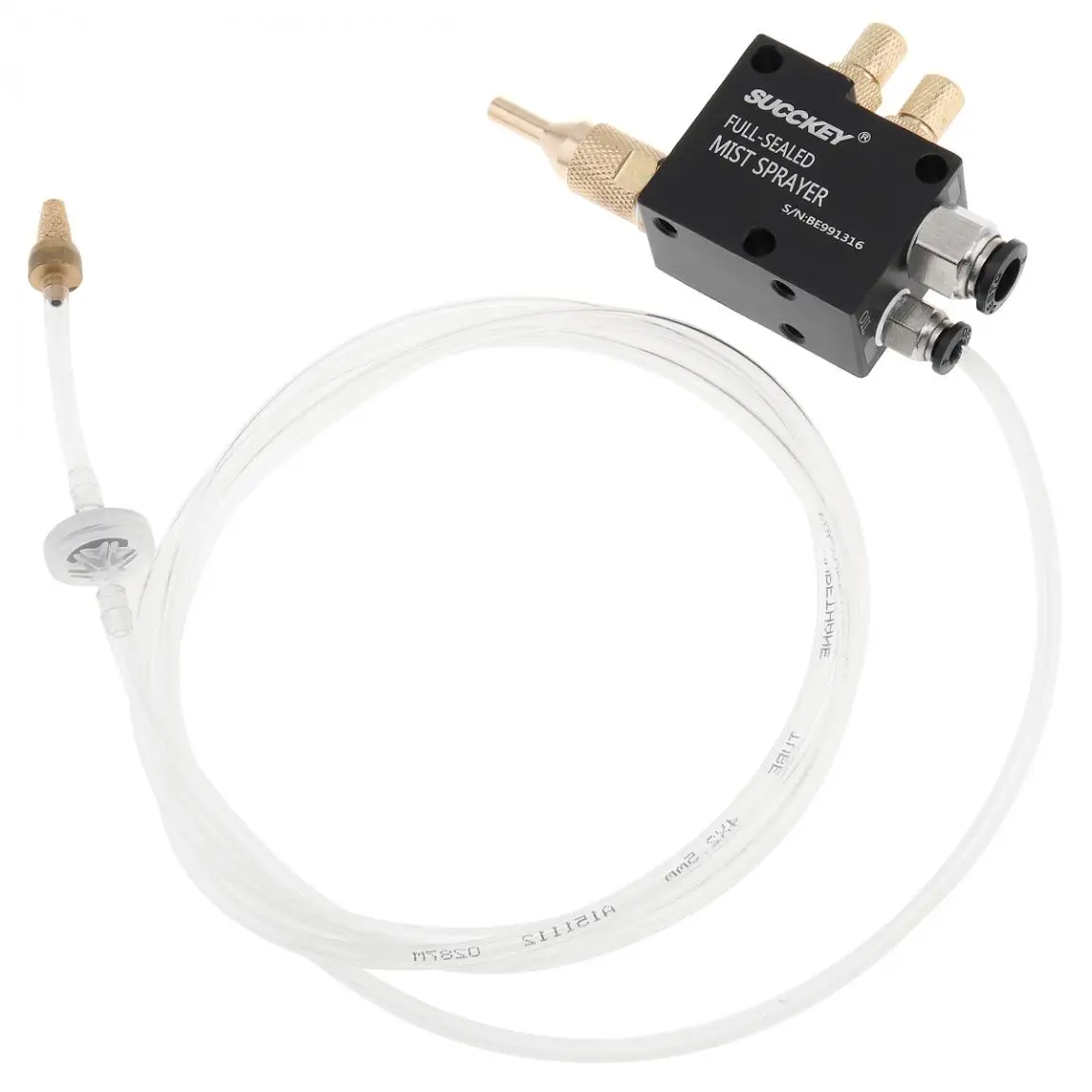Precision Mist Coolant Lubrication Spray System with 1.5m Flexible Pipe for Metal Cutting Engraving Cooling Machine / CNC Lathe |