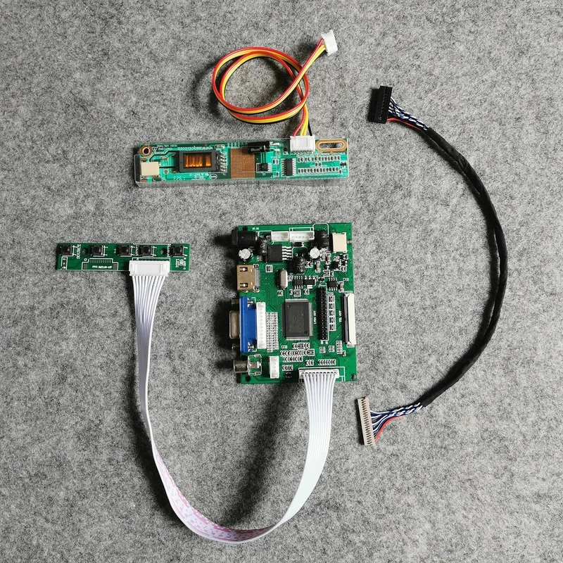 

1-CCFL VGA 2AV 20-контактный ЖК-монитор LVDS подходит для HT13X12/HT13X13/HT13X14/HT12X11/HT12X12 плата контроллера экрана Комплект «сделай сам» 1024*768