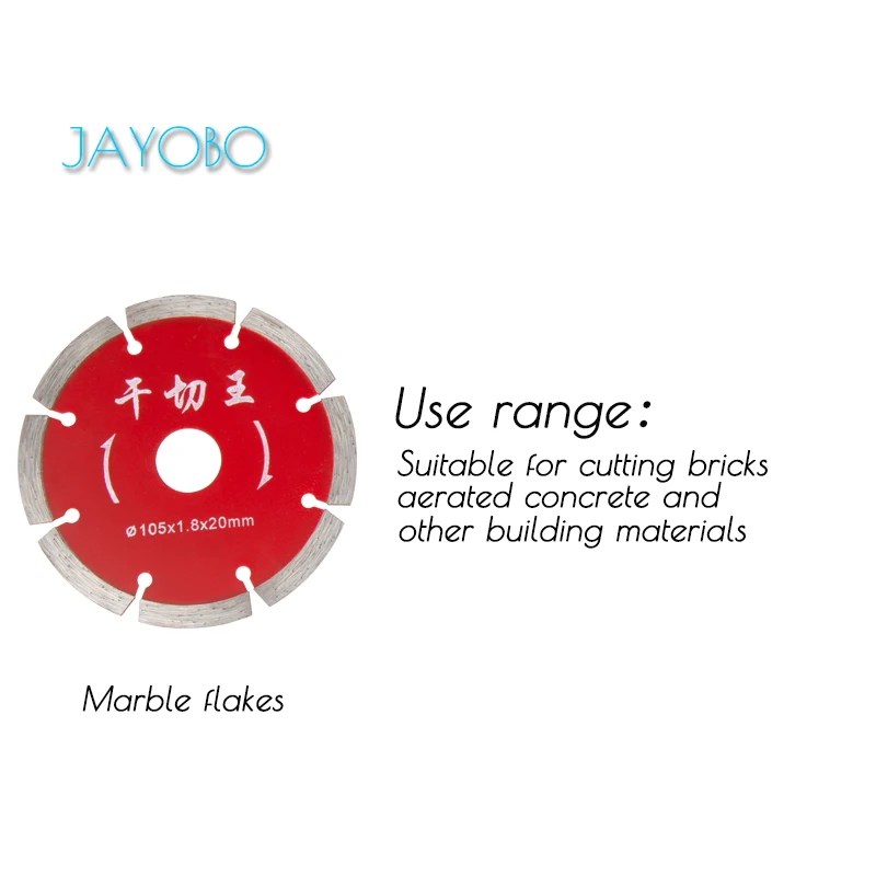 

JAYOBO Accesorios de amoladora angular amolado y pulido corte de metal biela cabezal de modificacin hoja de sierra multifuncin