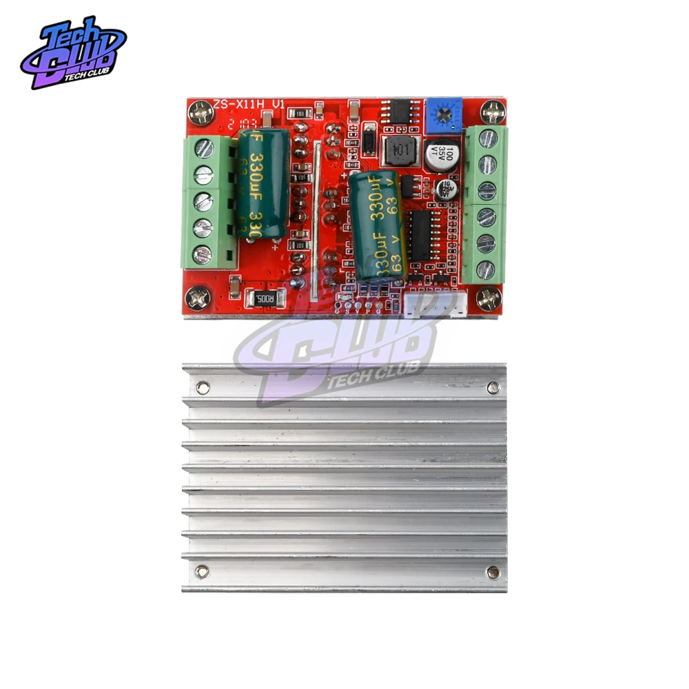 Трехфазный бесщеточный электродвигатель постоянного тока BLDC ШИМ постоянный ток