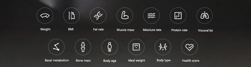 Xiaomi mi, смарт-весы для жировых отложений, 2 mi fit, приложение, монитор композиции тела, светодиодный дисплей, скрытый и большой коврик для ног