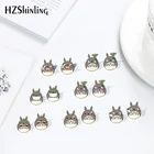 Новое поступление, серьги из эпоксидной смолы Totoro, милые аксессуары, акриловые серьги